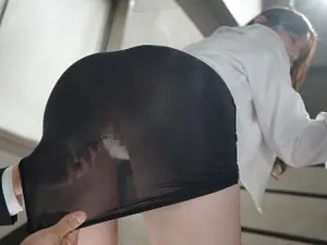 Horny Asian girl with phat funbags rockets for toys - Slutty Japan! Horny teenager Hina Maeda flaunts her humid asian vulva, gets fingers raw with cream.